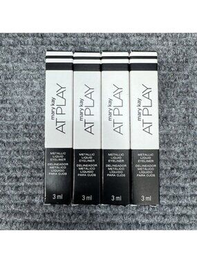 Lot Of 4 Mary Kay At Play Metallic Liquid Eyeliner - COPPER 177982 - NEW